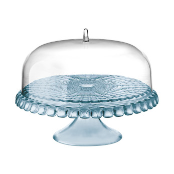 Тортовница Tiffany, голубая