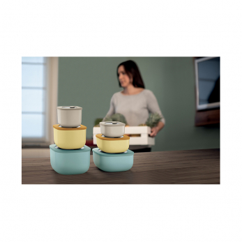 Контейнер для хранения Store&More, 975 мл, жёлтый