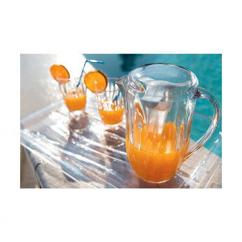 Кувшин с крышкой Aqua, прозрачный