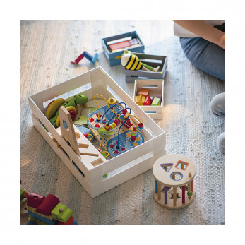 Ящик для хранения Tidy&Store, 45 х 31 х 15 см, кремовый