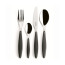 Набор из 24 столовых приборов Cutlery Feeling, серый