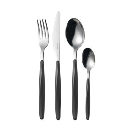 Набор из 24 столовых приборов Cutlery My Fusion, черный