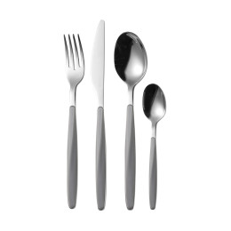 Набор из 24 столовых приборов Cutlery My Fusion, серый