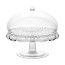 Блюдо для торта с крышкой Vanity, 30 см, прозрачное