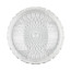 Блюдо сервировочное с крышкой Vanity, 30 см, прозрачное